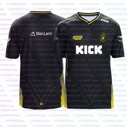 LEC 2026 Spring Team Vitality Jersey Uniform Clothing For Mens Esports Club LOL Game T-shirts Streetwear Fashion Boys Tees Tops
