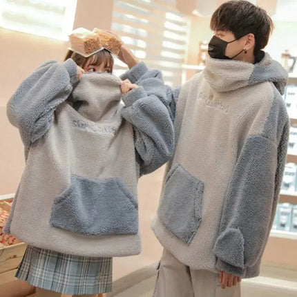 Kawaii Shark Shape Hoodie for Women Cute and Funny Coat Korean Fashion Loose All-match Oversized Thicken Hoodie