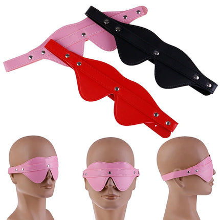 Closed Eyes Adult Blindfold BDSM Sex SM Eye Mask Female Lesbian Gay Man Flirt Sadomasochism Tool Costumes Erotic Slave Sex Toys