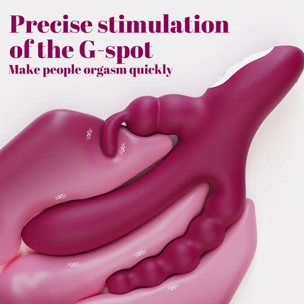 Rabbit Vibrator Realistic Dildo Sex Toys for Women 9 Vibration G Spot Clitoral Vibrators Stimulator Sex toys for AV Wand 18+