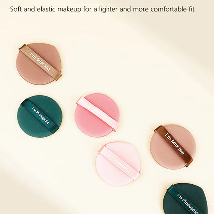 Single air cushion puff with canister powder puff set a box of 7 packs do not eat powder convenient storage beauty tools