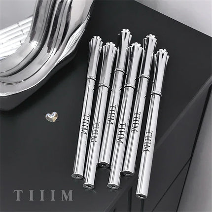 Waterproof Wild Eyebrow Pen 2/4 Separated Head Natural Brow Makeup Quick-Drying Creation of Ultra-Fine Lasting Liquid Eyebrow