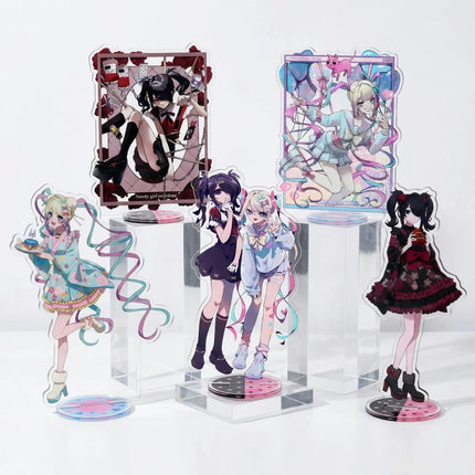 NEEDY GIRL OVERDOSE Needy Streamer Overload Anime Acrylic Stand Figure Keychain Ame-chan Choten-chan KAngel 15cm Model Gift