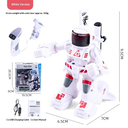 2.4G Motion Remote Control Boxing Robot, 2 Player Electronic Battle, Intelligent Robot Toy for Kids