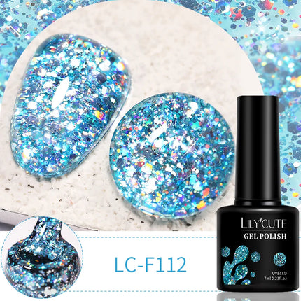 LILYCUTE 7ml 9D Cat Magnetic Gel Nail Polish Iridescent Magnet Semi Permanent Soak Off UV LED Manicure For Nail Art Gel Varnish