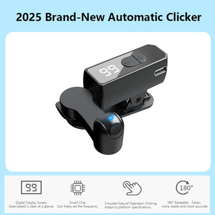 Phone Screen Device Speed Clicker for Phone Smart Automatic Screen Clicker for Game Live Broadcasts Likes Reward Task