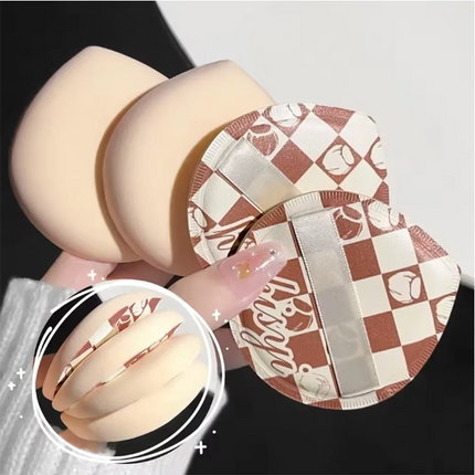 Dry and wet makeup puff sponge soft Korean style cute elastic marshmallow soft cushion makeup foundation set