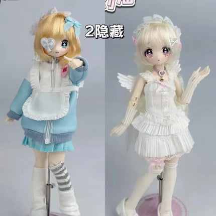 Authen1/6 Bjd Blind Box Miralab Don'T Mess With My Bangs Series Bjd Movable Joint Doll Rubber Hair Transplantation Set