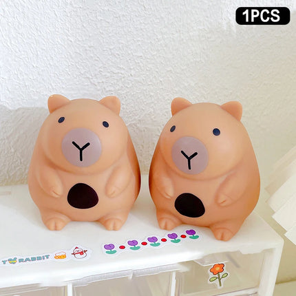 Cute Cartoon Capybara Mochi Pinching Toy Squishy Toy Slow Rebound Decompression Toys Stress Release Hand Relax Gifts