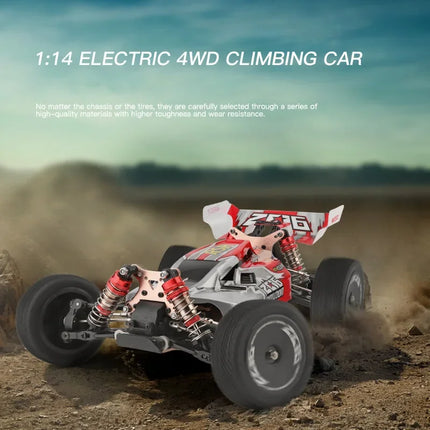 WLtoys 144001 144010 4WD RC Car 60KM/H 75KM/H High Speed Racing Car 2.4G Off-Road Drift Remote Control Vehicle Toys for Adults