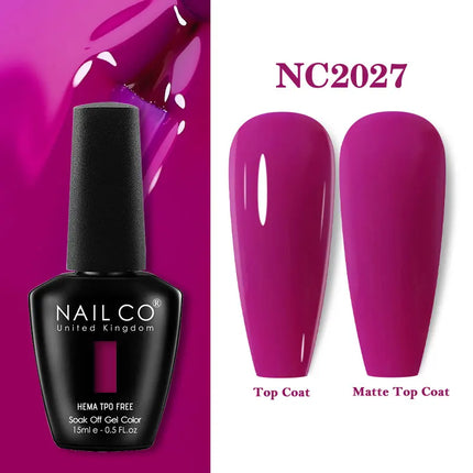 NAILCO 15ml Red Color Series Gel Varnish Coffee Gel Nail Polish Maximalism Reddish Gellak Design Brown Lacquer Nail Art Manicure