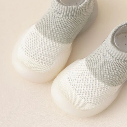 Baby Socks Shoes Infant Color Matching Cute Kids Boys Doll Soft Soled Child Floor Sneaker BeBe Toddler Girls First Walkers