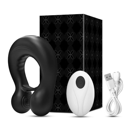 Vibrating Cock Ring Cockring Testicles Massager Penis Vibrators for Men Couple Male Delay Ejaculation Sex Toy for Adults 18