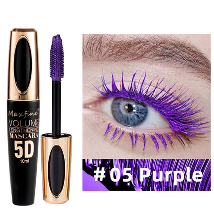 5D Mascara Makeup Waterproof Sweatproof Non-smudgy Non-smudge Natural Lengthening Lasting Cosmetics Makeup Cosmetic