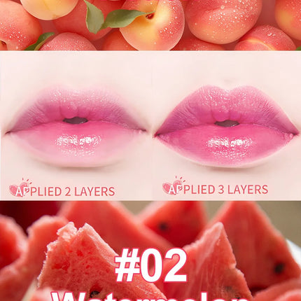 Cherry Juice Fruit Rouge Water 3in1 Cheek Color Eyeshadow Lip Tint Matte Long-lasting Rich Color Liquid Contouring Blush Liquid