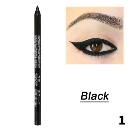 1Pc 14 Colors Eyeshadow Pen Multifunctional Highlighter Pearl Glitter Eyeliner Gel Eye Makeup Pen Monochrome Highlighter