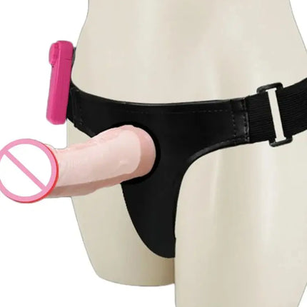Panties Dildo Erection Assist Strap-On Lesbian Vibrating Anal Ultra Elastic Harness Penis Vibrator Remote Control Sex Toy Man ED