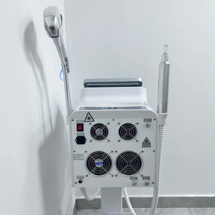 Soprano 2 in1 Diode Laser Machine 4000W 755nm 808nm 1064nm Hair Removal Tattoo Removal Ice Cooling System Professional Device