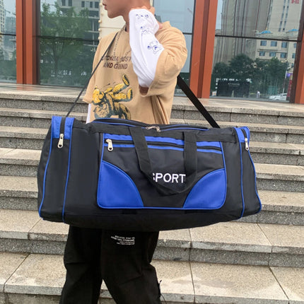 Unisex Oxford Large Capacity Fitness Bag Waterproof Travel Swimming Gym / Sac Unisexe Oxford Grande Capacité Fitness Imperméable Voyage Natation Gym