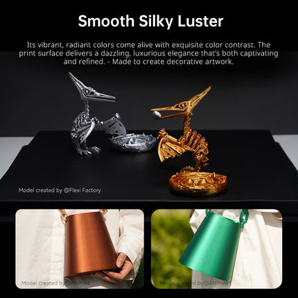 ANYCUBIC PLA Rainbow Silk Filament 1.75mm 3D Printer Printing Filament Christmas Toys 3D Printing Material For FDM 3D Printer