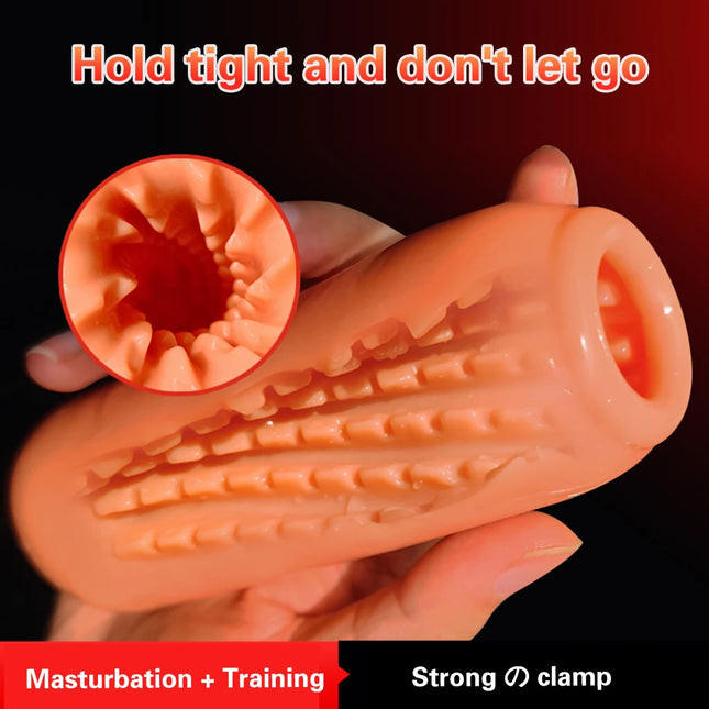 Realistic Vagina Male Masturbator Cup Sex Toys For Men Portable Pocket Pussy Penis Endurance Exercise Sucking Machine Sex Shop