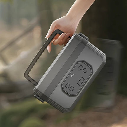 2026 Rechargeable Wireless Heated Lunch Box, No Water Needed, Large Capacity, Portable Electric Bento Box