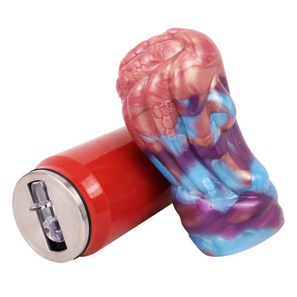 LUUK Silicone Single-channel Realistic Vagina Aircraft Cup Penis Stroker Male Masturbator Pocket Pussy Stroker Adult Toy for Man