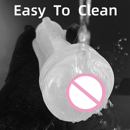Male Masturbators Soft Pussy Sex Toys Real Vagina Adult Endurance Exercise Erotic Vacuum Pocket Masturbation Cup for Men sexy SM