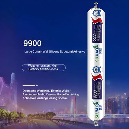 1/2/4PcsNeutral Structural Sealant Glass Glue High Strength Waterproof Adhesive For Doors Windows Sunrooms Construction Building