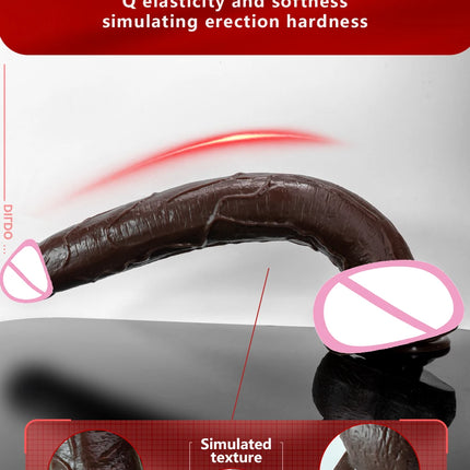 Super Long Huge Long Dildo Big Dildo Vaginal Anal Dilator Sex Toys For Women/Men Anal Plug Phallometer For Women Sex Shop