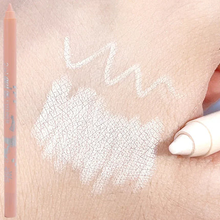 7 Colors Colorful Glitter Gold Eyeliner Pen Lasting No Fade Color Women Not Blooming Matte Eye Liner Gel Pen Makeup Cosmetics