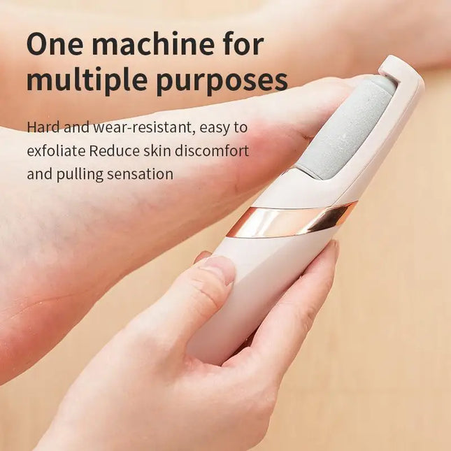 Rechargeable electric callus removal tool, SPA pedicure experience at home-remove dry skin and make your feet smoother