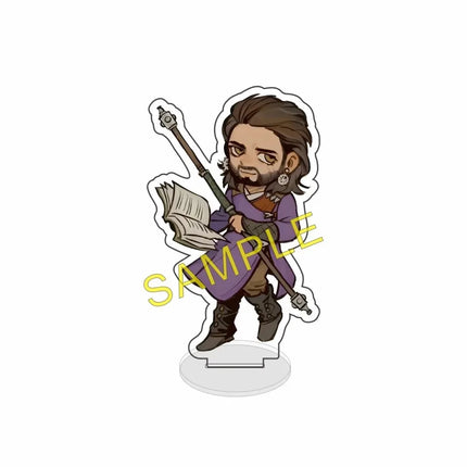 Game Baldur's Gate Astarion Karlach Shadowheart 10CM Double-sided HD Printing Acrylic Stand keychain Desk Decor Collect gifts
