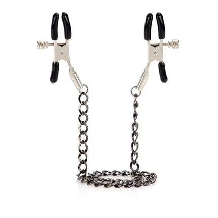 Colorful Metal Nipple Clamps With Chain Set Woman Rainbow Nipple Clips Breast Bondage Restraint Slave Fetish Female Sex Toy