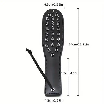 New 1Pc Queen Training Adult Games Sex Toys Husband Whip Toys Leather Rivet Clap Hand Flirting Spanking Alternatives