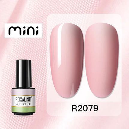 ROSALIND Temperature Changed Gel Nail Polish Soak Off Gel Varnishes Nail Art Semi Permanent Base Top Coat UV Nail Gel Polish