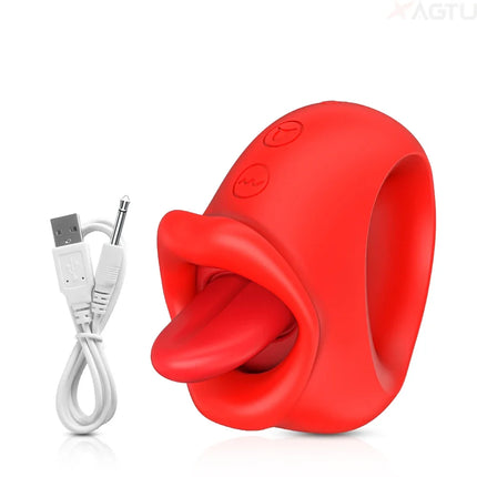 Swing Tongue Licking Vibrator for Women Powerful Oral Nipple Clitoris Stimulator Masturbator Sex Toys for Female Adults Goods