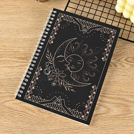 A4/A5 Size Sticker Collecting Album 40 Sheets PU Leather Cover Reusable Sticker Book for DIY Scrapbooking Stickers Organizer