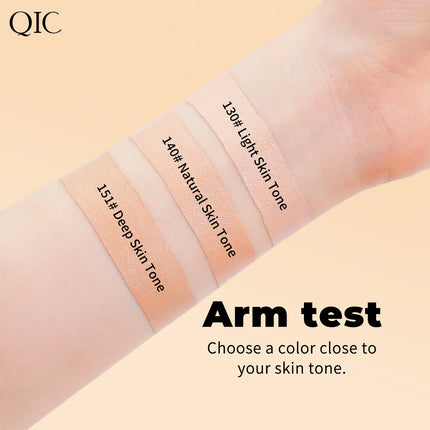 Waterproof Sweatproof Concealer Covers Dark Circles,Blemishes,Tattoos & Scars,Long Lasting Smudge Resistant