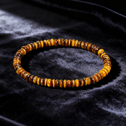 Natural Stone White Jade Abacus Bead Bracelet 4*2mm String for Positive Energy Healing Reiki Protection Good Luck Charm Jewelry