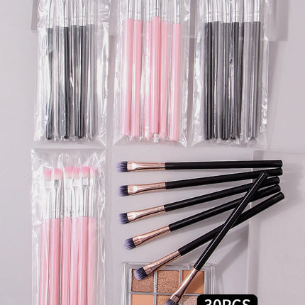 Choose from a variety of sizes and colors of 30Pcs/6Pcs horsehair eyeshadow brushes and smudging brushes