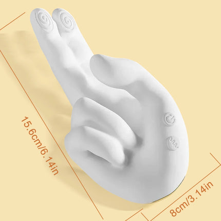 Heating Right Hand Finger Flapping Clitoral massager G Spot Stimulator Female Vagina Massager Adults Sex Toys For Woman