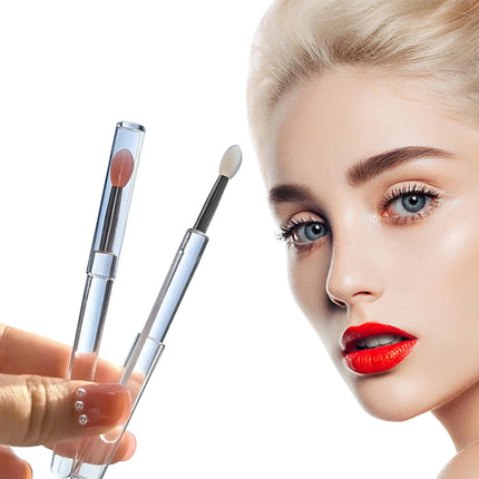 3/15PCS Reusable Lip Brush Silicone Lip Mask Applicator Transparent Lipstick Tool For Lip Gloss Eyeshadow Brushes Makeup Tools