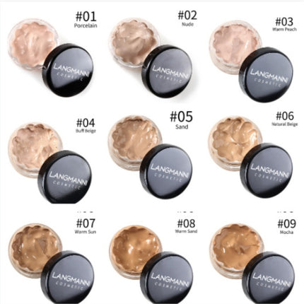 Face Concealer Cream Foundation Palette Liquid Full Cover Dark Circles Acne Contour Concealing Cream Waterproof Makeup Cosmetics