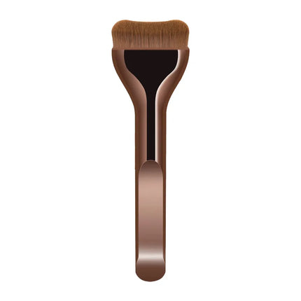 New 2Pcs Professional Foundation Makeup Brushes Soft Dense Hair for Blending Liquid, Cream Flawless Powder Makeup Beauty Tools