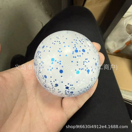 NeeDoh Schylling Inc Sensory Squeaky Stress Ball Snowball Squeaky Stress Ball