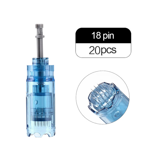 Dr. pen A9 M8S A8S A11 Needle Cartridge 10/20/40 pcs 12 Pin 18 Pin 24 Pin 36 Pin 42 Pin 3D 5D Round Nano Needle length 0.25 mm