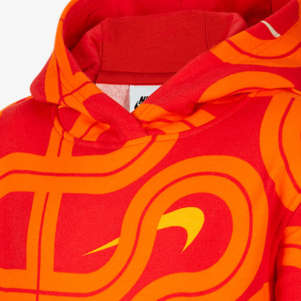 Nike Official Genuine Sportswear Club Large Kids Hooded Warm Sweatshirt HV8964-657