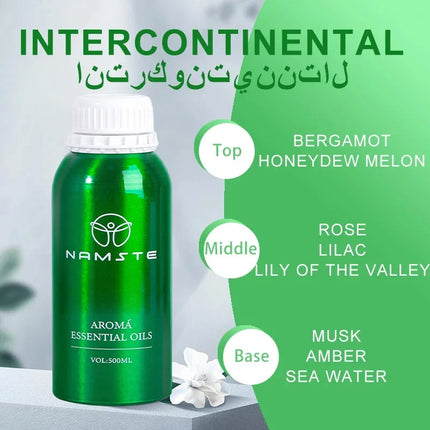 NAMSTE 500ML Hotel Essential Oil Inspired Aromatherapy Scent Diffuser Oil Scent Perfumes Essential Oil Diffusers Air Purifier