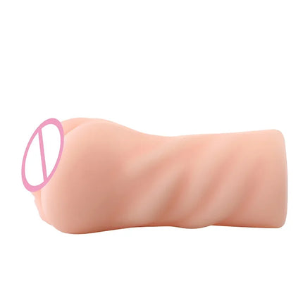 Realistic Pocket Masturbator for Men - Vagina Stimulator Massager with Soft Silicone Reusable Masturbation Cup Adult Toy Gifts